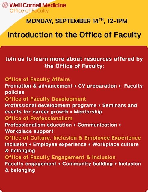 New Faculty Launch Week Day 1