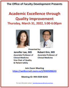 Academic Excellence Through Quality Improvement