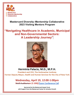 “Navigating Healthcare in Academic, Municipal and Non-Governmental Sectors: A Leadership Journey”