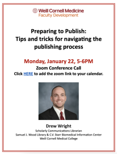 Preparing to Publish: Tips and tricks for navigating the publishing process