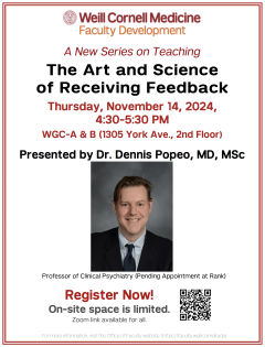 The Art and Science of Receiving Feedback