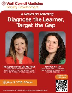 A Series in Teaching: Diagnose the Learner, Target the Gap