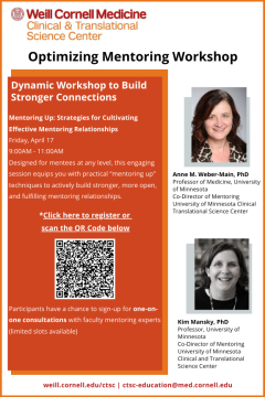 OPTIMIZING MENTORING WORKSHOP