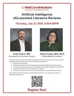 Artificial Intelligence (AI)-assisted Literature Reviews